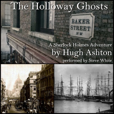 The Holloway Ghosts – omslag til lydbogen af Hugh Ashton
