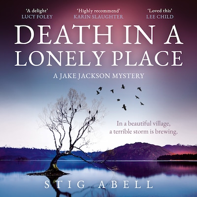 Death in a Lonely Place – omslag til lydbogen af Stig Abell