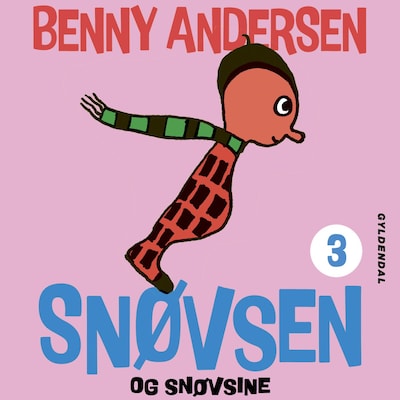 Snøvsen og Snøvsine – omslag til lydbogen af Benny Andersen