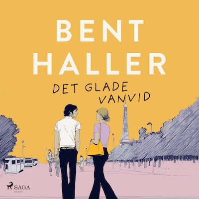 Det glade vanvid – omslag til lydbogen af Bent Haller