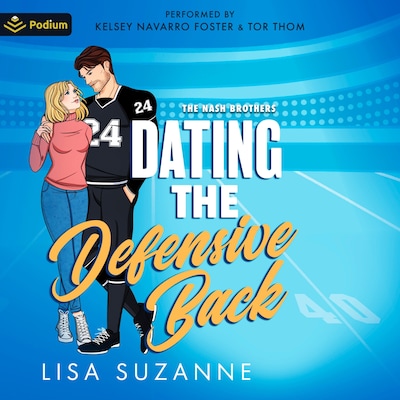 Dating the Defensive Back – omslag til lydbogen af Lisa Suzanne