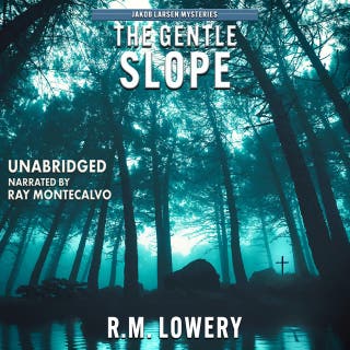 The Gentle Slope – omslag till ljudboken av R.M. Lowery