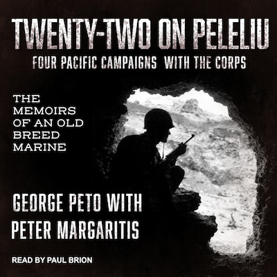 Twenty-Two on Peleliu – omslag til lydbogen af George Peto