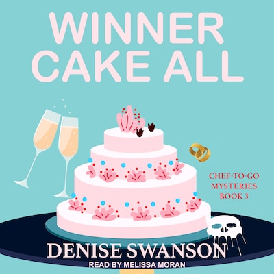 Winner Cake All – omslag til lydbogen af Denise Swanson