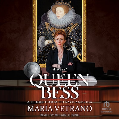 Queen Bess – omslag til lydbogen af Maria Vetrano