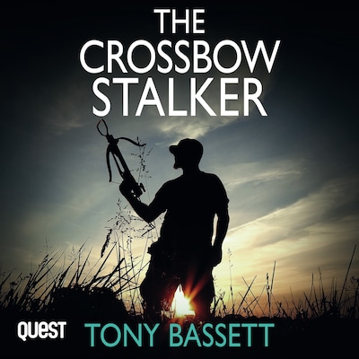 The Crossbow Stalker – omslag til lydbogen af Tony Bassett