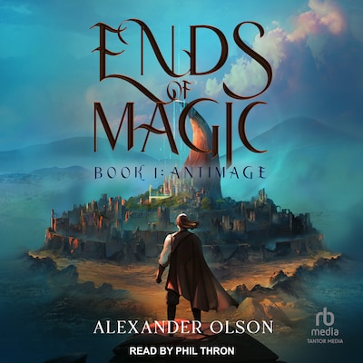 Antimage – omslag til lydbogen af Alexander Olson