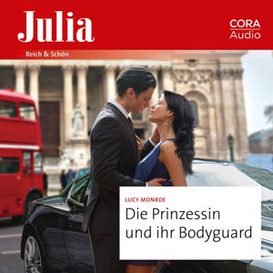 Die Prinzessin und ihr Bodyguard – okładka audiobooka, autor Lucy Monroe