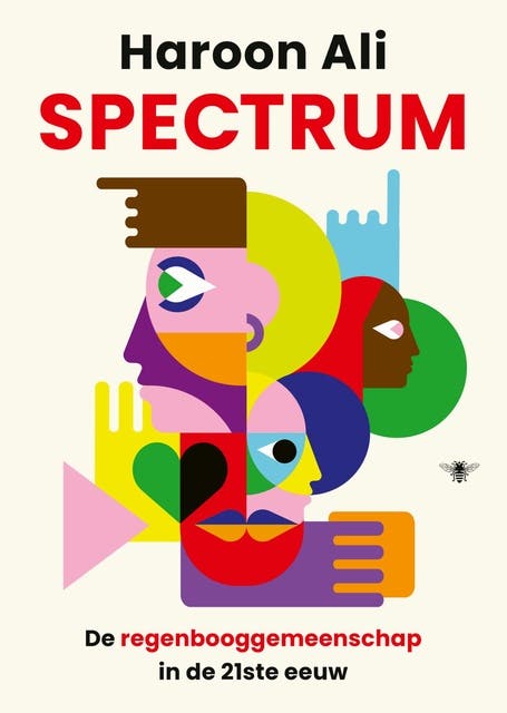 Spectrum: De regenbooggemeenschap in Nederland – omslag van het luisterboek van Haroon Ali