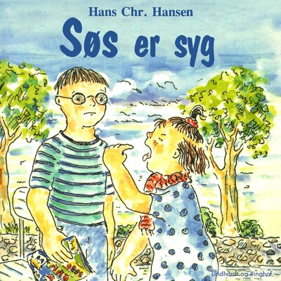 Søs er syg – omslag til lydbogen af Hans Christian Hansen