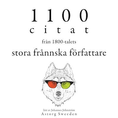 1100 citat från de stora franska författarna på 1800-talet