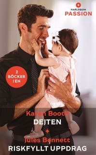 Dejten / Riskfyllt uppdrag – omslag till ljudboken av Jules Bennett,Karen Booth