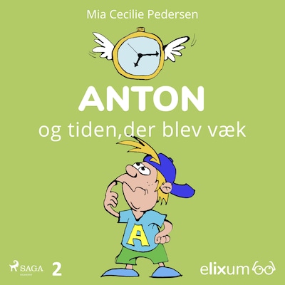 Anton 2 – omslag til lydbogen af Mia Cecilie Pedersen