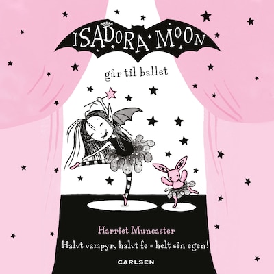 Isadora Moon går til ballet (4) – omslag til lydbogen af Harriet Muncaster