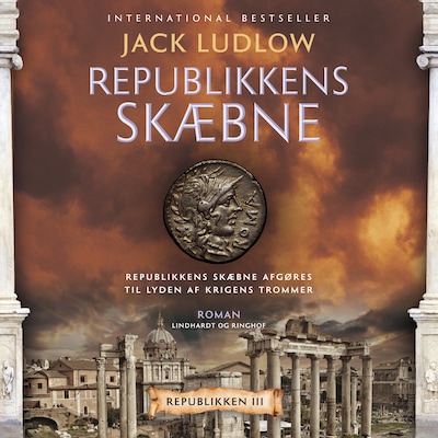 Republikkens skæbne – omslag til lydbogen af Jack Ludlow
