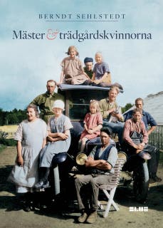 Mäster och trädgårdskvinnorna – omslag till ljudboken av Berndt Sehlstedt