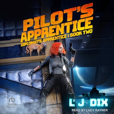 Pilot's Apprentice – omslag til lydbogen af L J Dix