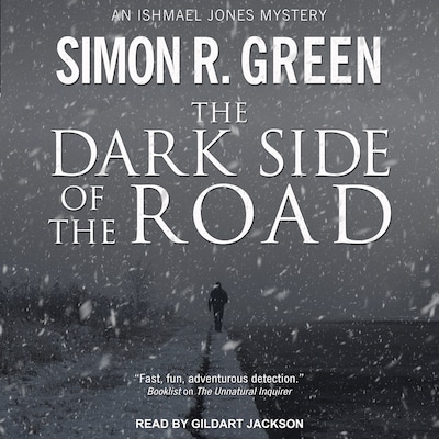 The Dark Side of the Road – omslag til lydbogen af Simon R. Green