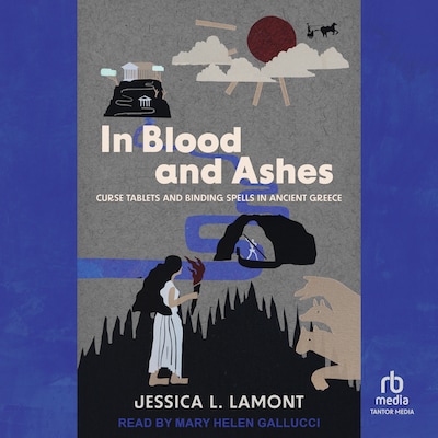 In Blood and Ashes – omslag til lydbogen af Jessica L. Lamont