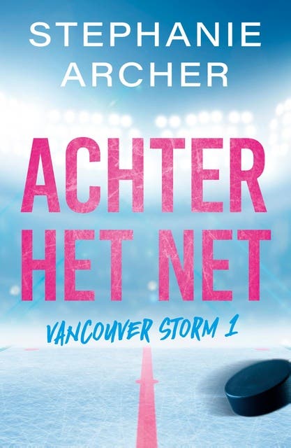 Achter het net – omslag van het luisterboek van Stephanie Archer