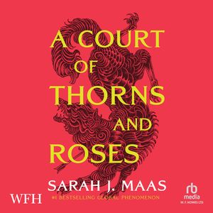 A Court of Thorns and Roses – okładka audiobooka, autor Sarah J. Maas