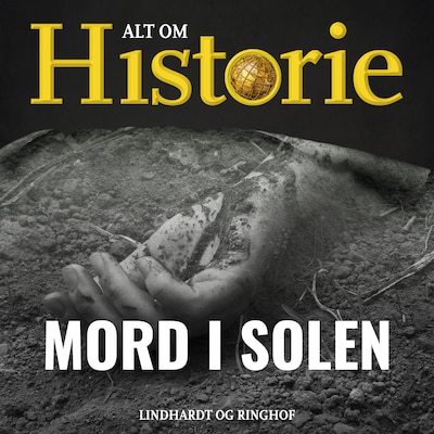 Mord i solen – omslag til lydbogen af Alt Om Historie