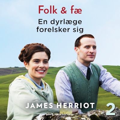 En dyrlæge forelsker sig – omslag til lydbogen af James Herriot