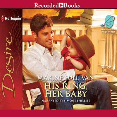 His Ring, Her Baby – omslag til lydbogen af Maxine Sullivan