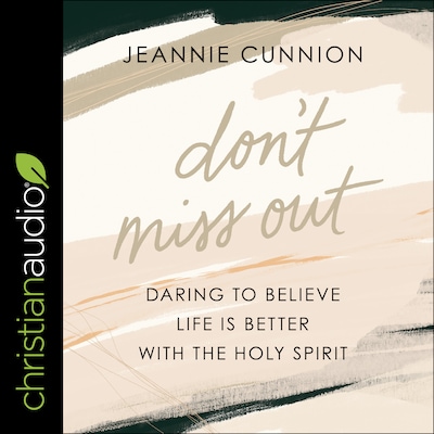 Don't Miss Out – omslag til lydbogen af Jeannie Cunnion