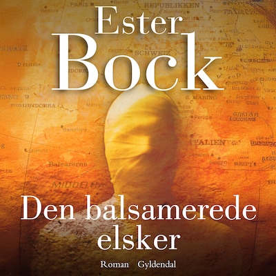 Den balsamerede elsker – omslag til lydbogen af Ester Bock