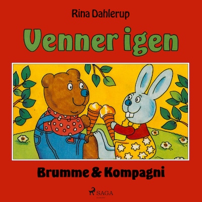 Venner igen – omslag til lydbogen af Rina Dahlerup