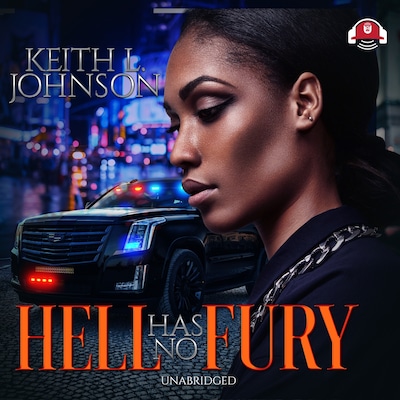 Hell Has No Fury – omslag til lydbogen af Keith Lee Johnson