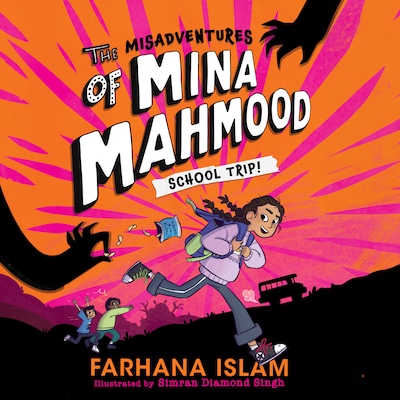 The Misadventures of Mina Mahmood – okładka audiobooka, autor Farhana Islam