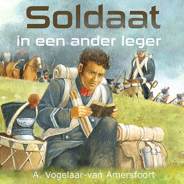 Soldaat in een ander leger – omslag van het luisterboek van A. Vogelaar-van Amersfoort