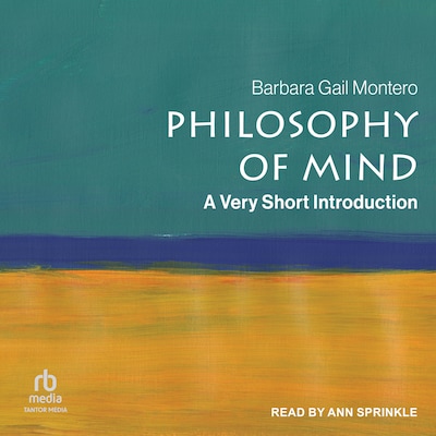 Philosophy of Mind – omslag til lydbogen af Barbara Gail Montero