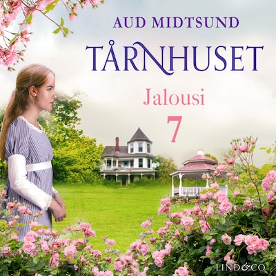 Jalousi – omslag til lydbogen af Aud Midtsund