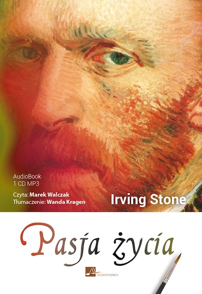 Pasja życia – okładka audiobooka, autor Irving Stone
