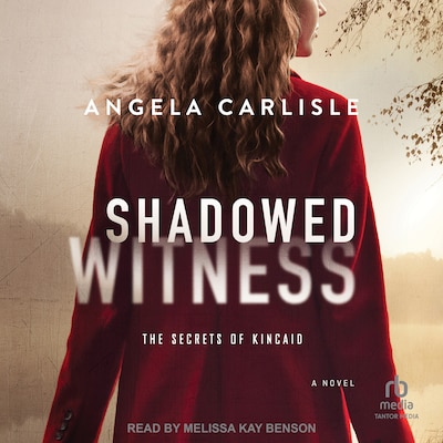 Shadowed Witness – omslag til lydbogen af Angela Carlisle