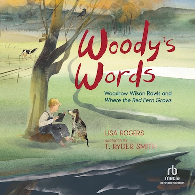 Woody's Words – omslag til lydbogen af Lisa Rogers