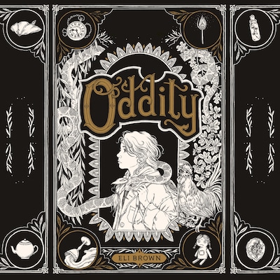 Oddity – omslag til lydbogen af Eli Brown
