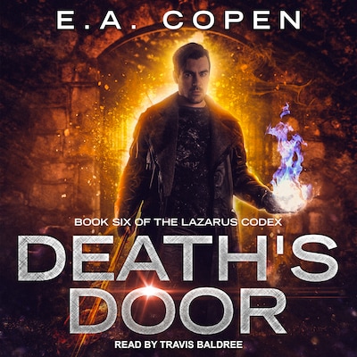 Death's Door – omslag til lydbogen af E.A. Copen