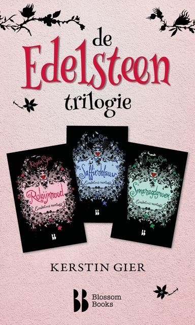 De Edelsteentrilogie: Robijnrood | Saffierblauw | Smaragdgroen – omslag van het luisterboek van Kerstin Gier