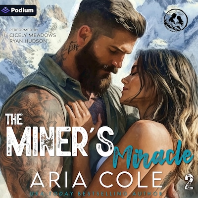 The Miner's Miracle – omslag til lydbogen af Aria Cole
