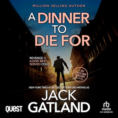 A Dinner To Die For – omslag til lydbogen af Jack Gatland