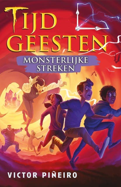 Monsterlijke streken – omslag van het luisterboek van Victor Piñeiro