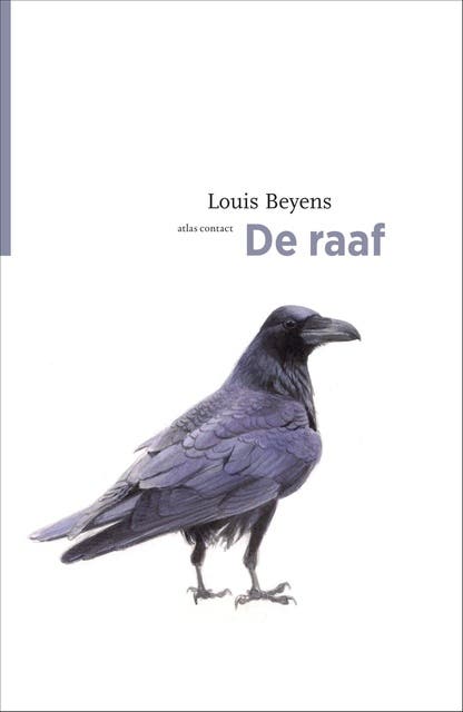 De raaf – omslag van het luisterboek van Louis Beyens