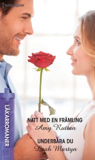 Natt med en främling / Underbara du – omslag till ljudboken av Amy Ruttan,Leah Martyn