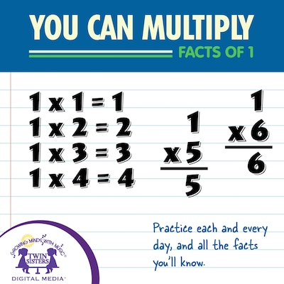You Can Multiply Facts of 1