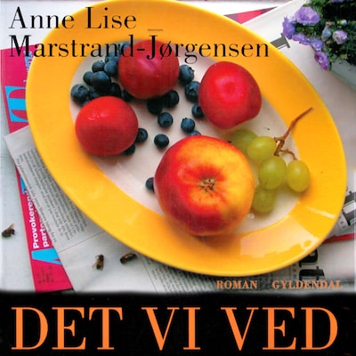 Det vi ved – omslag til lydbogen af Anne Lise Marstrand-Jørgensen
