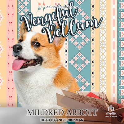 Vengeful Vellum – omslag til lydbogen af Mildred Abbott